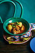 Qormeh Gosfand - Afghan lamb curry with plums