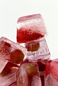summer fruit ice cubes
