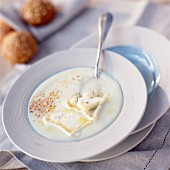 Potato soup with Chaource