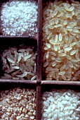 Selection of dry rice