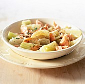 Fenchel-Lachs-Salat mit Dill