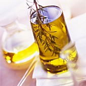 olive oil and rosemary
