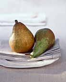 Comice and Conference pears