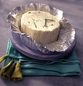 Fresh cheese with herbs