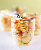 Pasta and vegetable salad