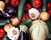 Selection of vegetables