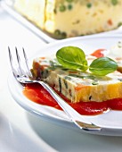 Vegetable flan