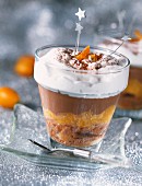 Nougat-Tiramisu mit Mandarinen