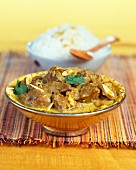 Lamb and yoghurt curry
