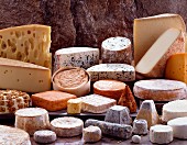 Selection of cheeses