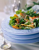 Haddock salad with flat leaved parsley