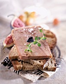 Slices of foie gras