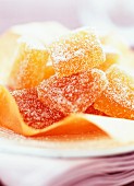 Jellied citrus fruit