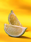 Quarters of lemon
