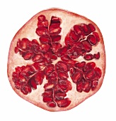 Sliced pomegranate