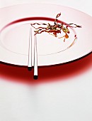 Plate and chopsticks