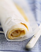 Rolled flaky pastry