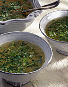 Cold herb soup