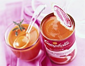 Canned tomato soup