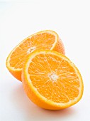 orange halves