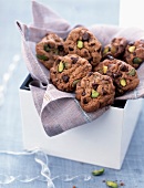Schoko-Pistazien-Cookies