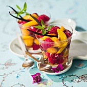 Fruits in Muscat jelly