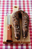 Corsican figatellu sausage