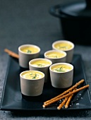 Cream of spicy parsnip soup