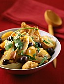 chicken and olive tajine