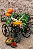 fruit and vegetable cart