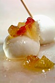 Mozzarella with fruit and mustard from Cremona