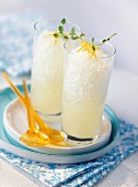 Lemon granita