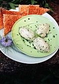 Chicken mousse with tarragon