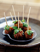 Sweet and salty meatballs