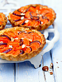 Carrot and onion tart