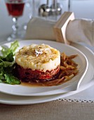 Flank and shallot Parmentier