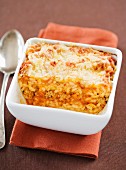 Rice and tomato gratin