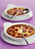 Raspberry Crème brûlée