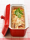 Chicken and terragon terrine