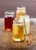 Acacia honey,clover honey,chestnut honey and lime honey