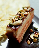 Pork spare rib with peanuts and pistachio nuts