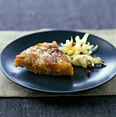 Chicory shortbread Tatin tart