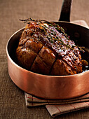 Roast veal with thyme
