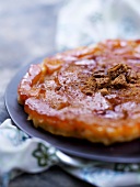 Apple and cinnamon tatin tart