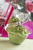 Broad bean puree