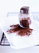 Cocoa in shaker