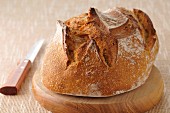 Farmhouse loaf of bread