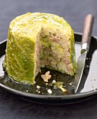 Stuffed cabbage Timbale