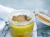 Jar of foie gras