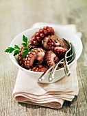 Octopus with french dressing